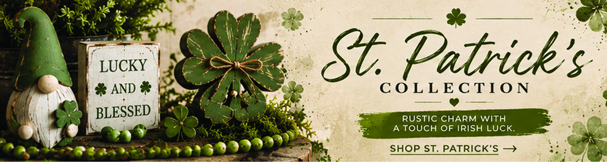 St. Patrick's Day Decor from Lone Wolf Craft Studio