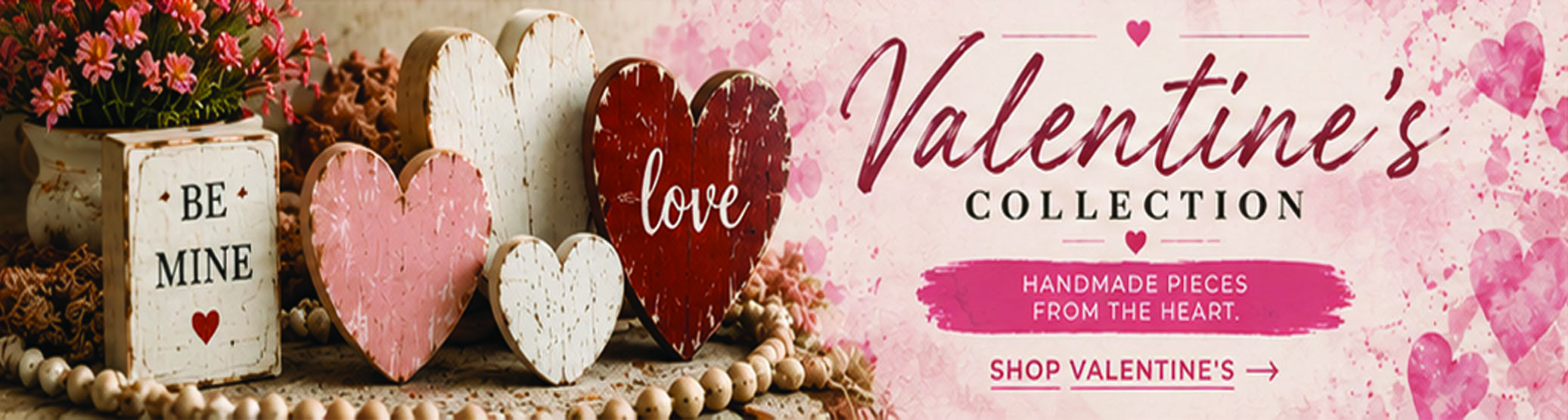 Valentine's Day Decor from Lone Wolf Craft Studio