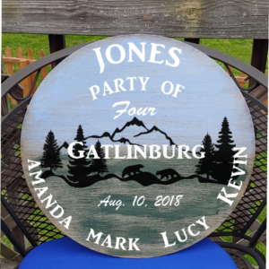 Gatlinburg Family Sign