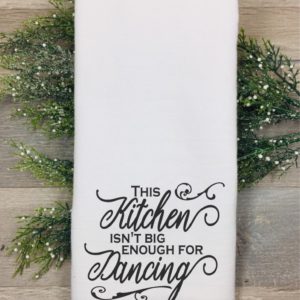 This Kitchen isn't big enough for dancing