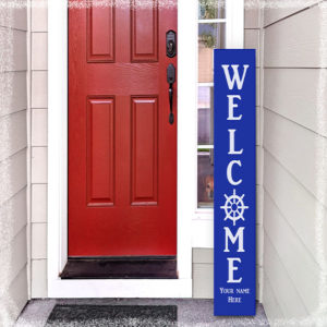 Nautical Welcome Porch Sign
