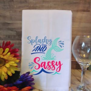 Splasy and Sassy Kitchen towel