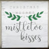 Christmas wishes mistletoe kisses