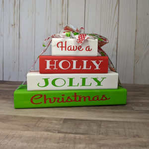 Holly Jolly Shelf Sitter