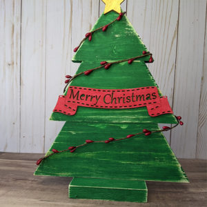Merry Christmas - Green Christmas Tree