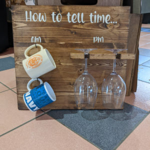 How to Tell Time Wall Hanger