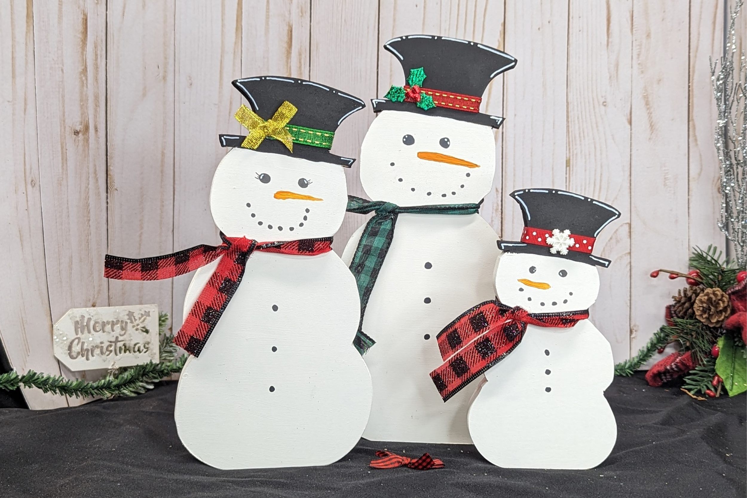 DIY Kit - Snowman Shelf Sitter