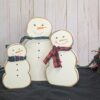 Family of three snowmen