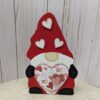Valentine's Gnomes red white with hearts