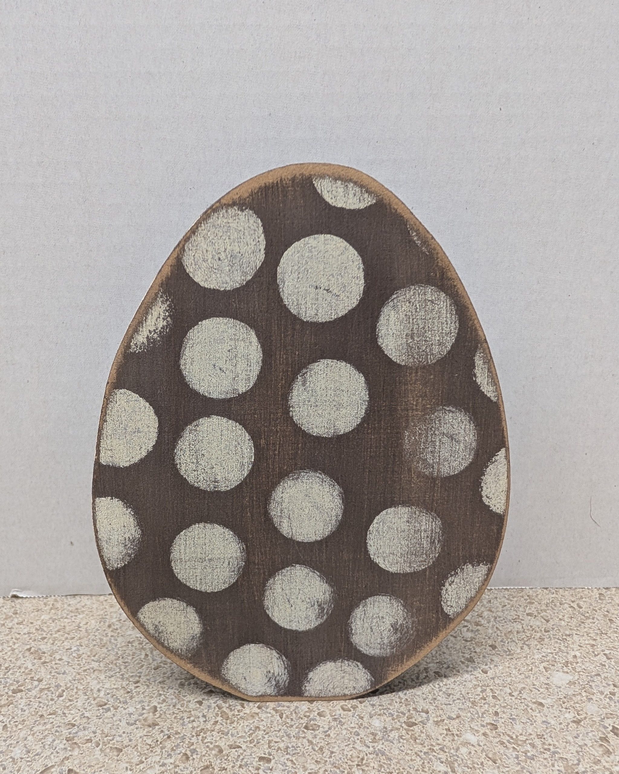 Rustic Wooden Easter Egg Set - Image 3