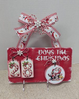 Christmas Countdown Sign
