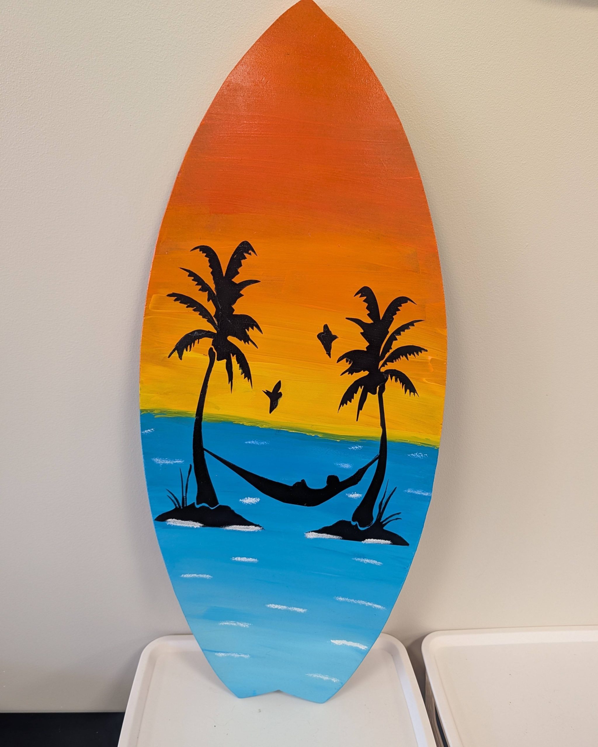 Beach Sunset Surfboard, Ocean Wall Art - Image 5