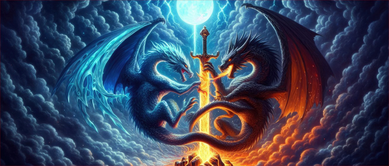 Blue Dragon Coffee Mug, Fantasy Dragon Mug - Image 2