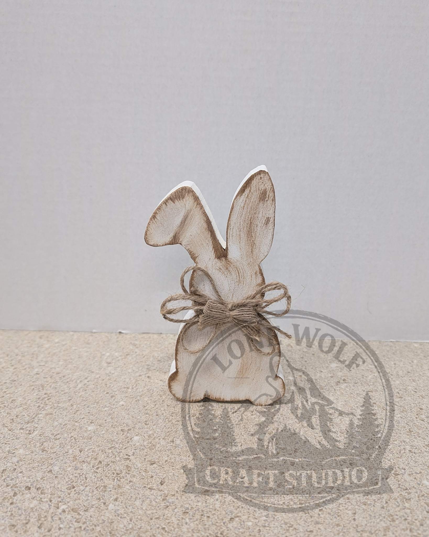 Rustic Antique Bunny Decor - Image 4
