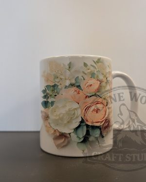Wildflower Coffee Mug, Floral Mug