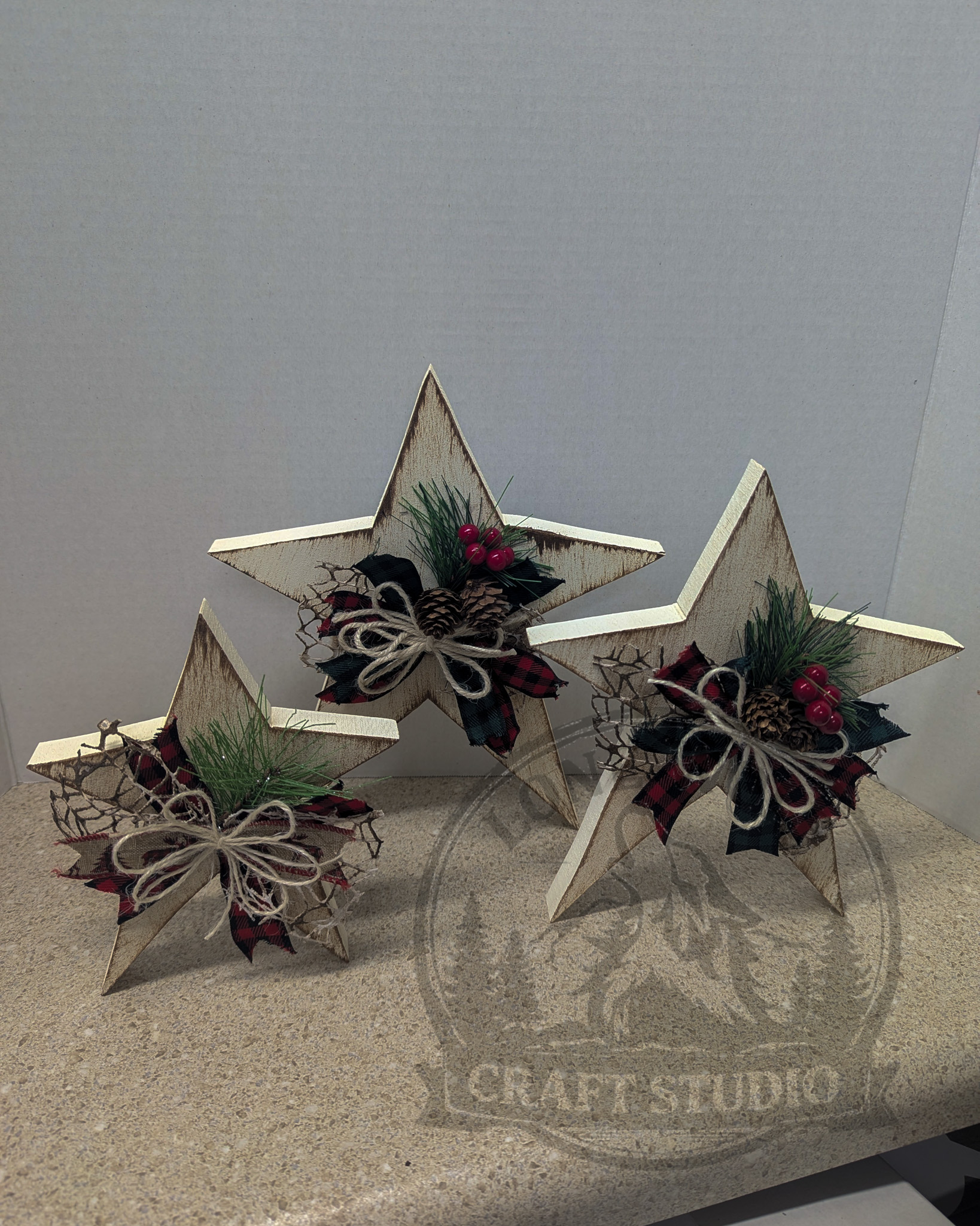 Rustic Christmas Stars