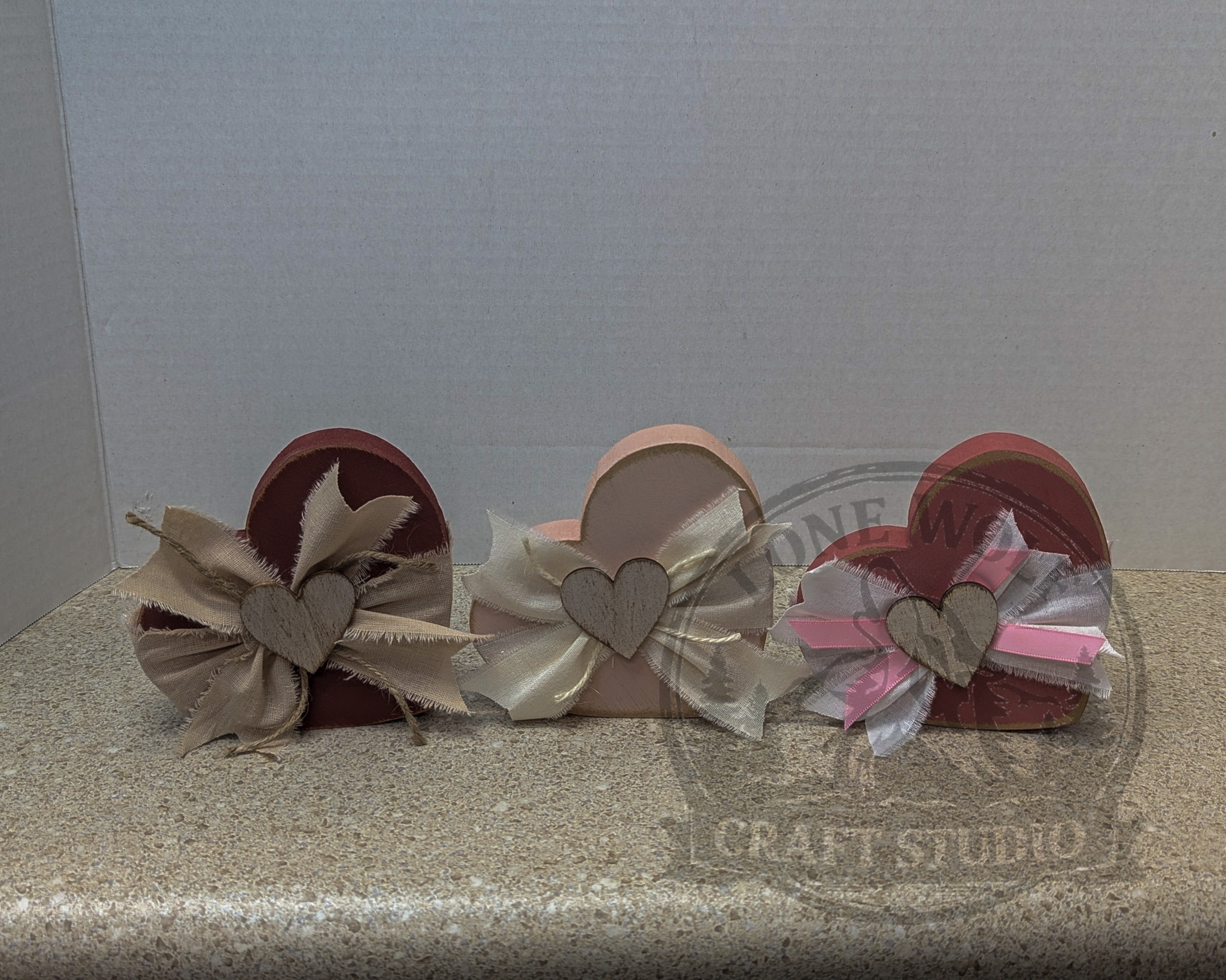 Rustic Wood Heart Décor