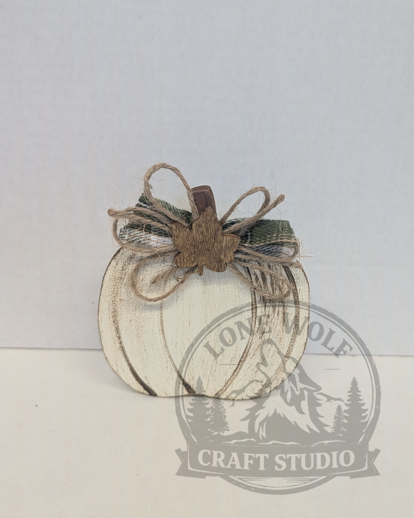 Vintage White Pumpkin Trio - Image 4