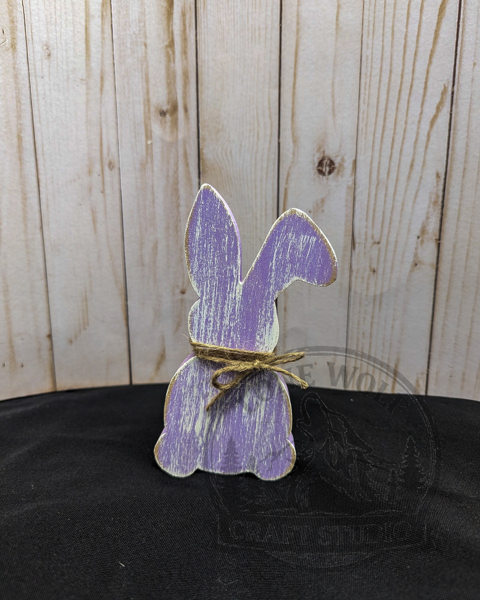 Pastel Easter Bunnies Shelf Sitter Set - Image 4