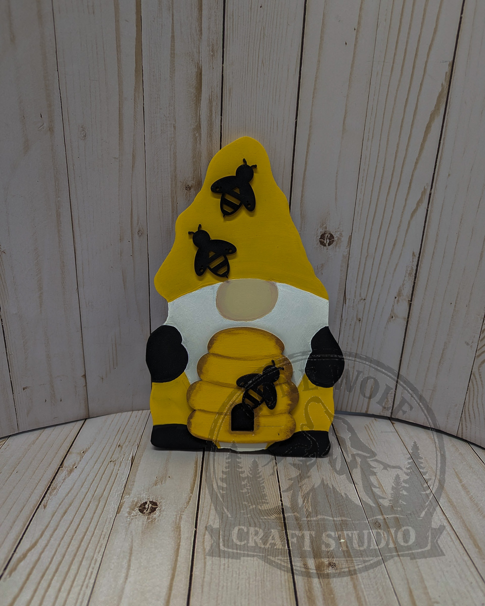 Cheerful Beehive Gnome