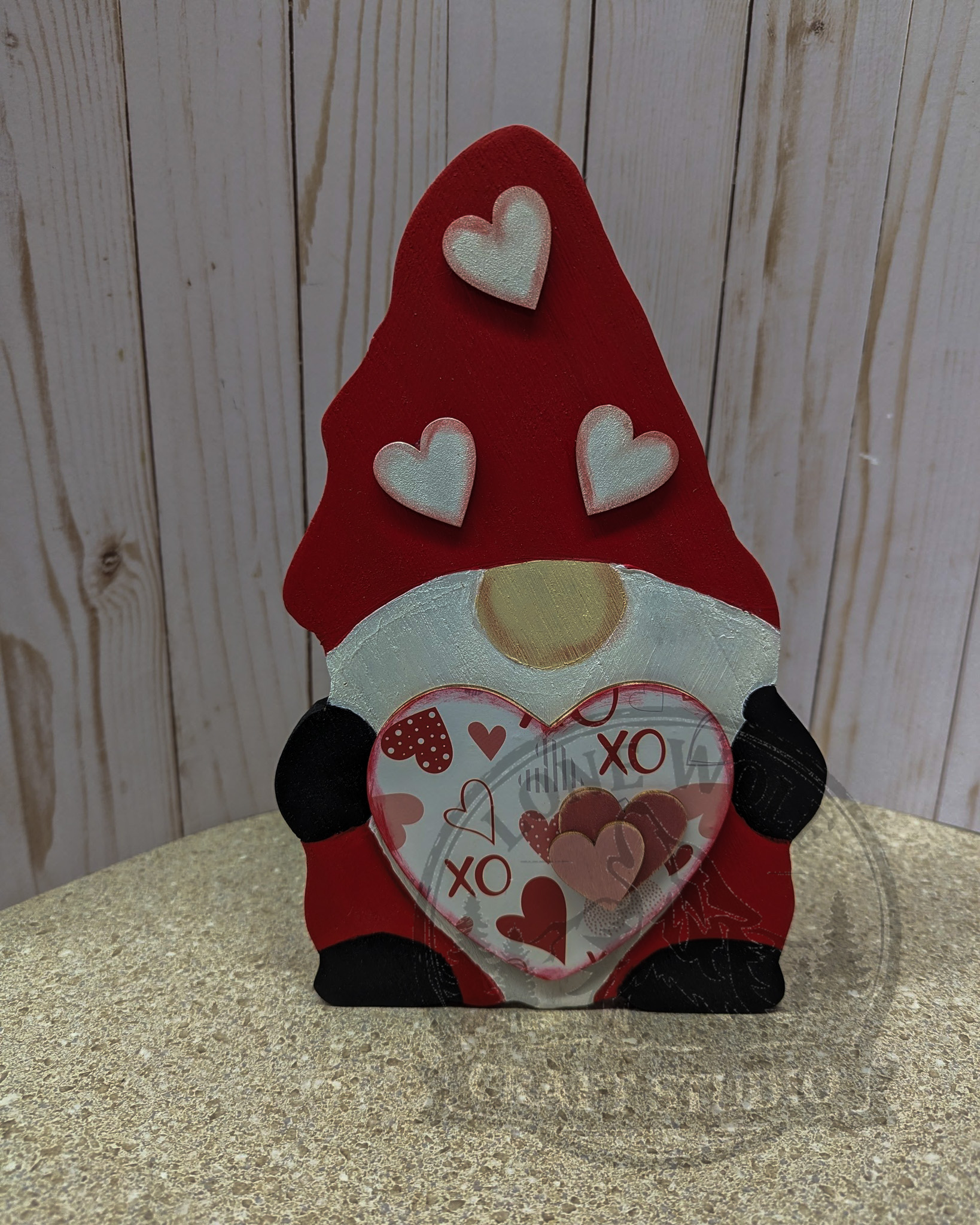 Valentine's Gnome Shelf Sitter - Image 7