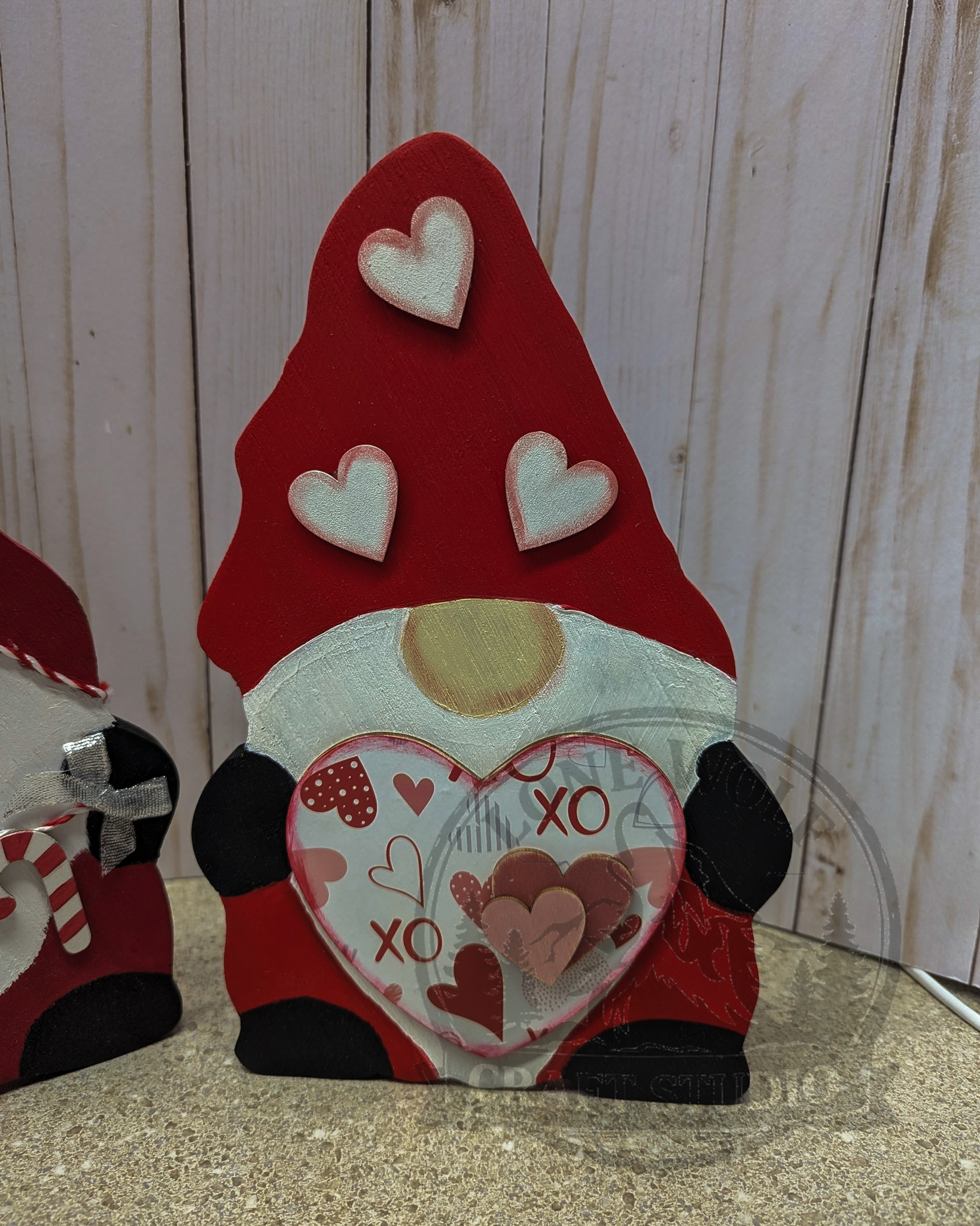 Valentine's Gnome Shelf Sitter - Image 6