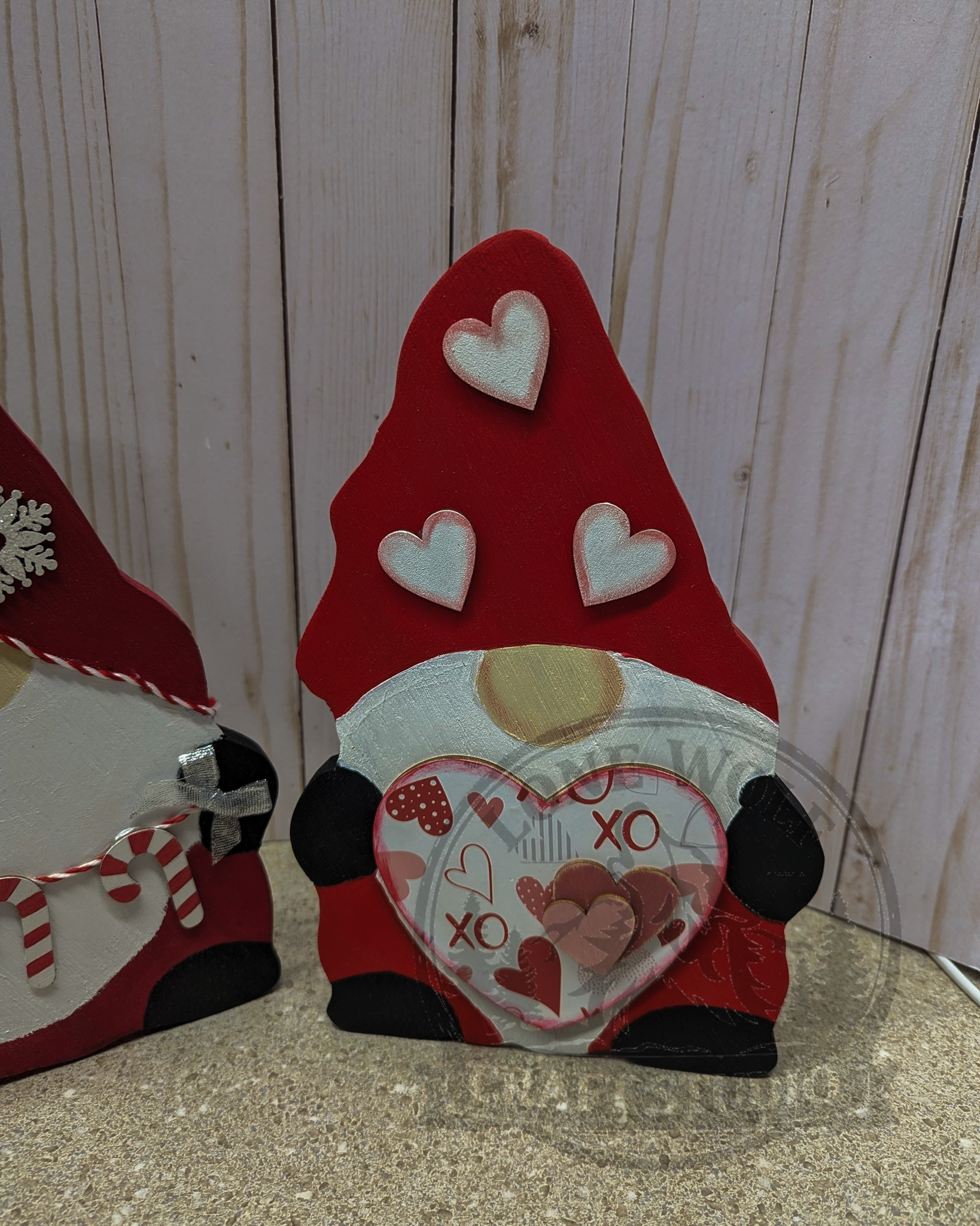 Valentine's Gnome Shelf Sitter - Image 5