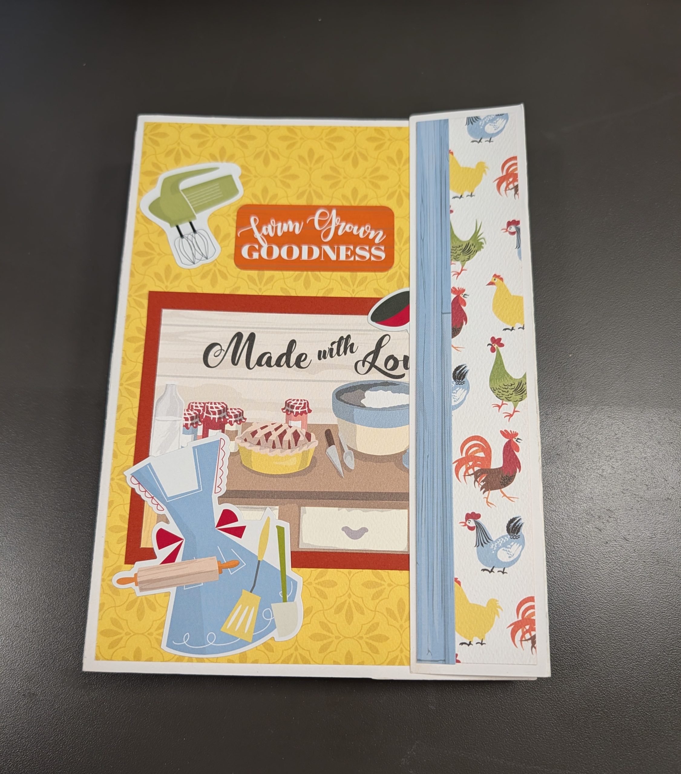 Handmade Vintage Kitchen Recipe Book and Notebook