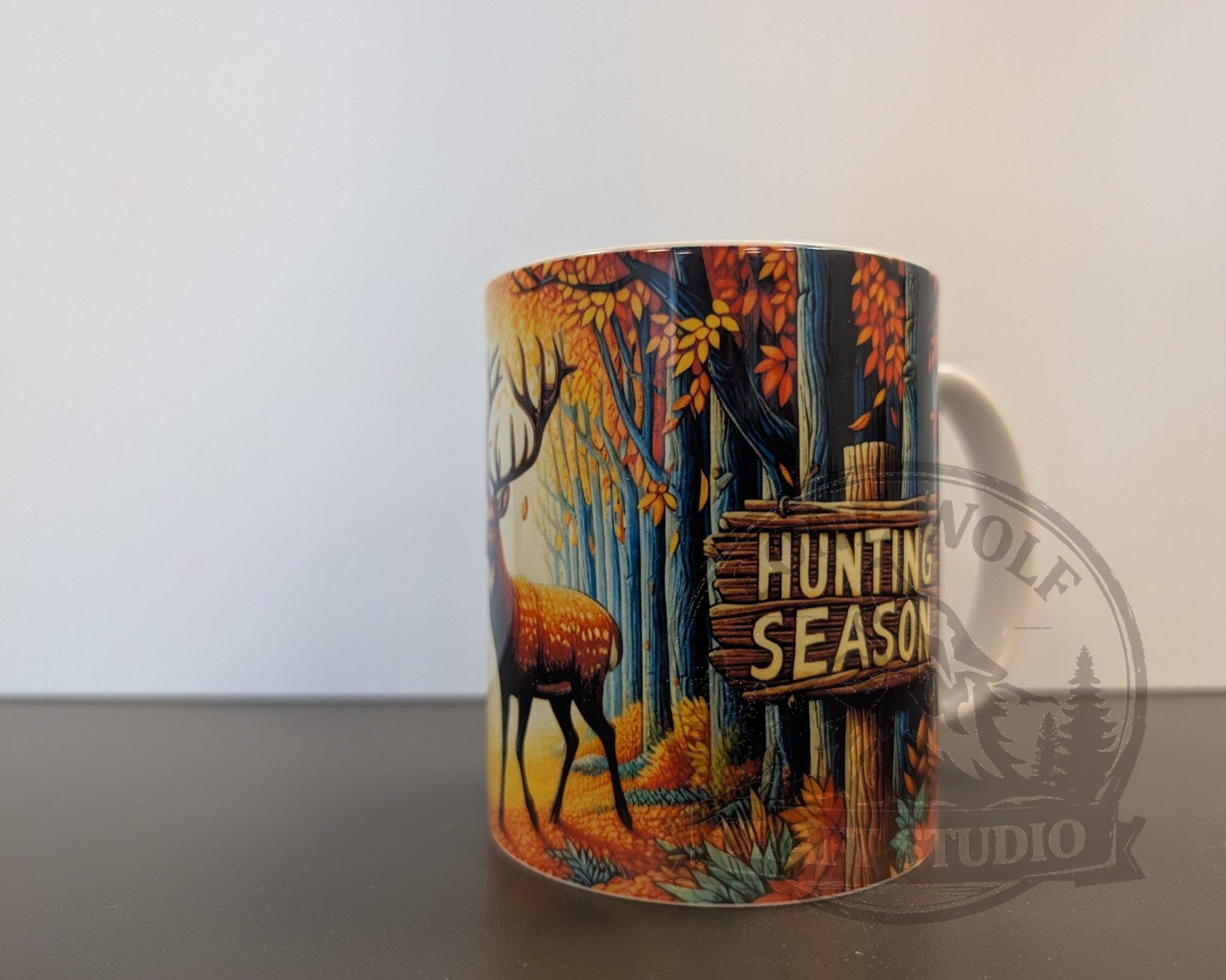 Hunting Season Deer Camp Coffee Mug - Image 3