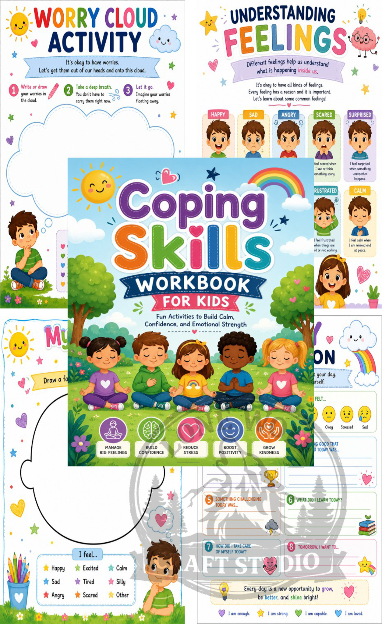 Children's Coping Skills Workbook - Image 5