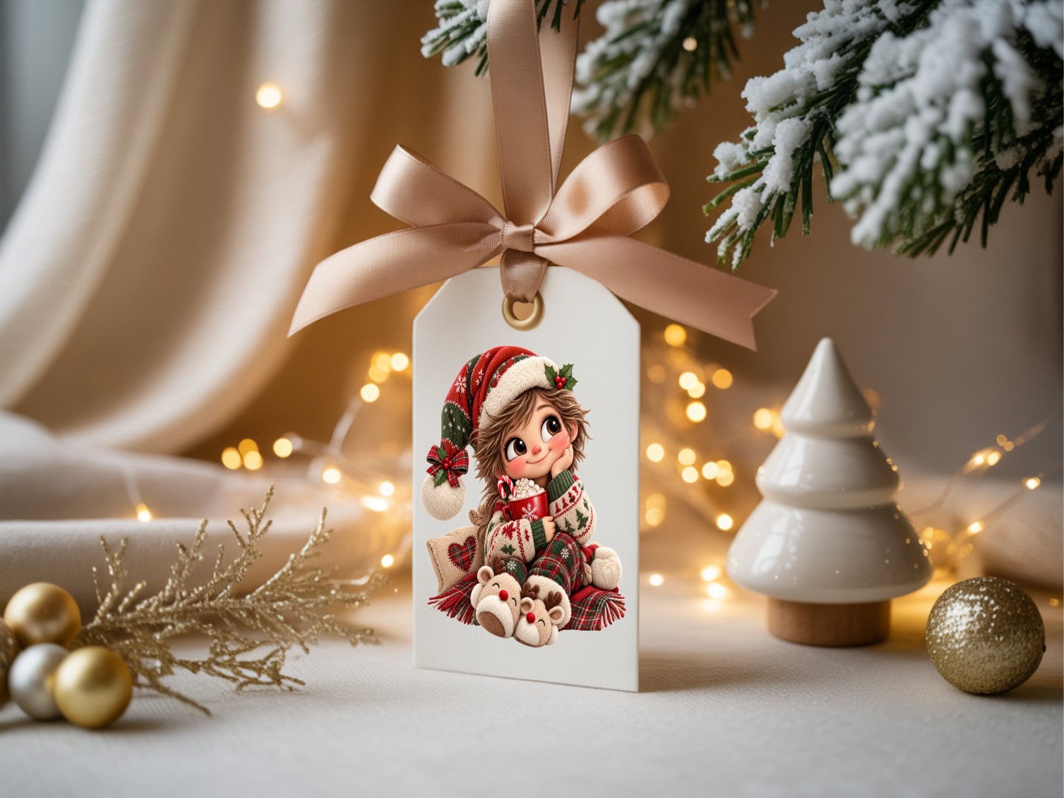 Christmas Elf Gift Tags – Set of 36 - Image 6